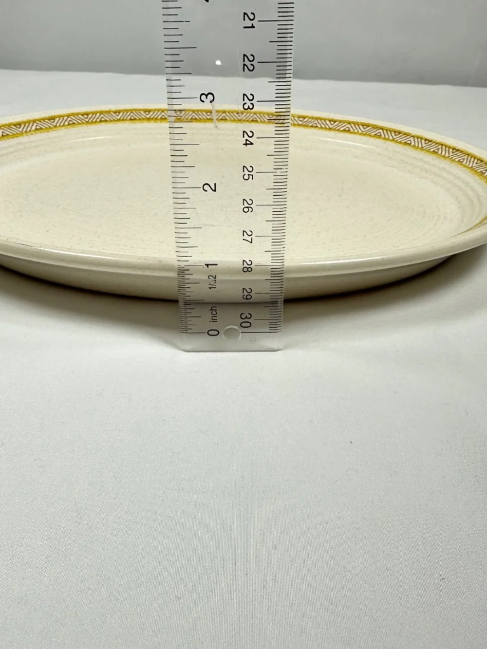 Franciscan Hacienda Gold USA Platter Mid Century Modern Style 1960s-1970s